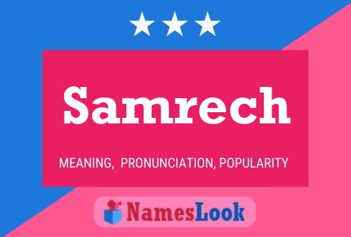 ملصق اسم Samrech