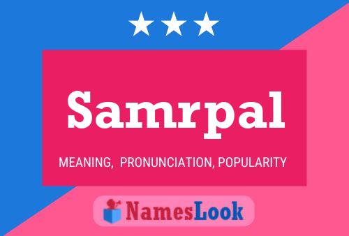 ملصق اسم Samrpal