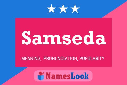 ملصق اسم Samseda