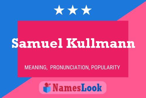 ملصق اسم Samuel Kullmann