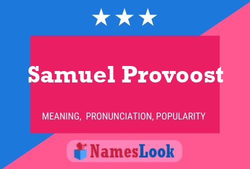 ملصق اسم Samuel Provoost