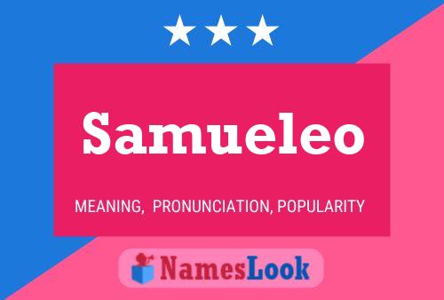 ملصق اسم Samueleo