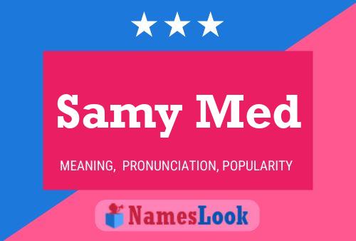 ملصق اسم Samy Med