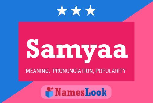 ملصق اسم Samyaa