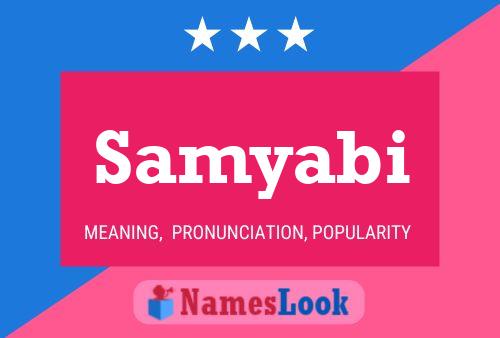 ملصق اسم Samyabi