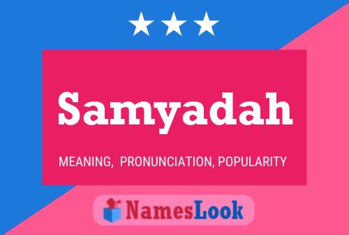 ملصق اسم Samyadah