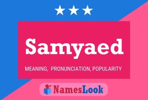 ملصق اسم Samyaed