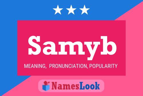 ملصق اسم Samyb