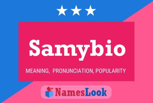 ملصق اسم Samybio