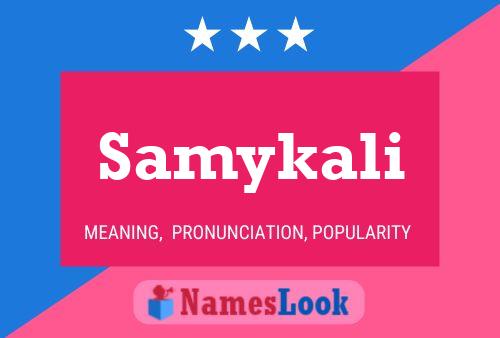 ملصق اسم Samykali