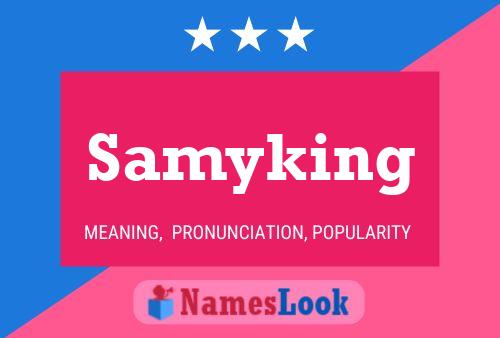 ملصق اسم Samyking