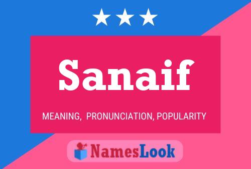 ملصق اسم Sanaif