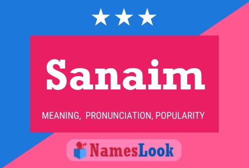 ملصق اسم Sanaim