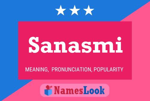 ملصق اسم Sanasmi