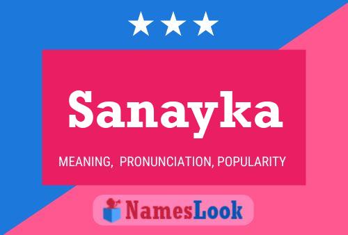 ملصق اسم Sanayka