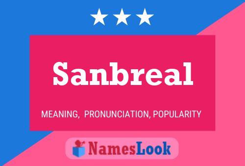 ملصق اسم Sanbreal