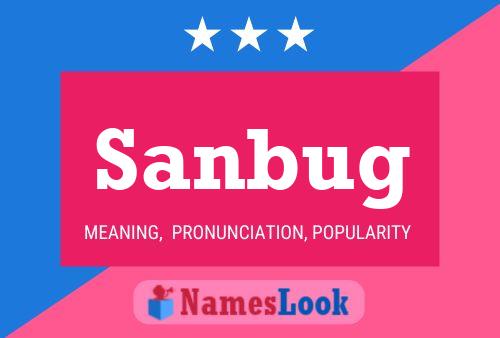 ملصق اسم Sanbug