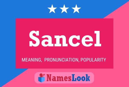 ملصق اسم Sancel