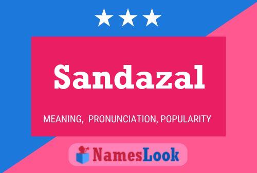 ملصق اسم Sandazal