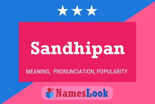 ملصق اسم Sandhipan