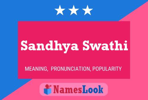 ملصق اسم Sandhya Swathi