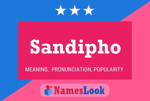 ملصق اسم Sandipho