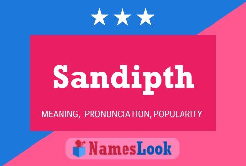 ملصق اسم Sandipth