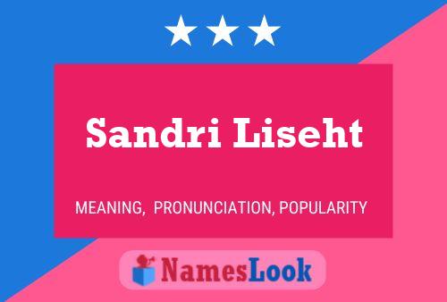 ملصق اسم Sandri Liseht