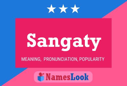 ملصق اسم Sangaty