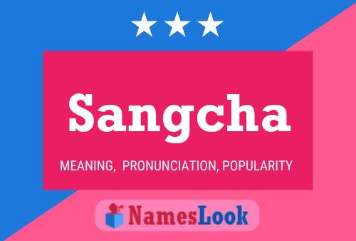 ملصق اسم Sangcha