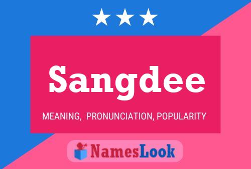 ملصق اسم Sangdee