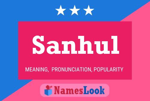 ملصق اسم Sanhul