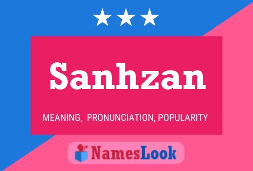 ملصق اسم Sanhzan