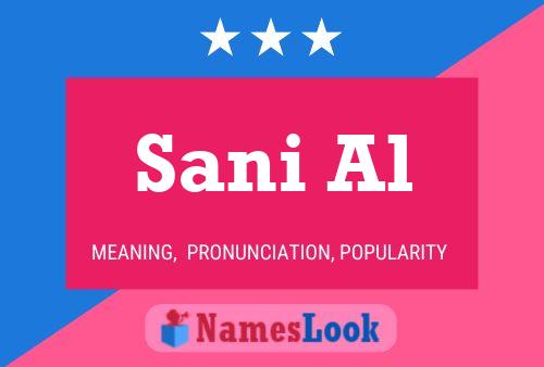 ملصق اسم Sani Al