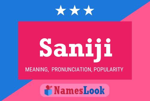 ملصق اسم Saniji