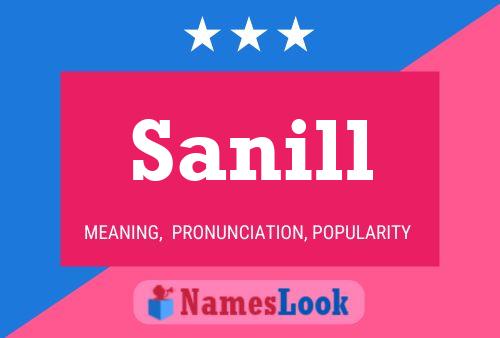 ملصق اسم Sanill