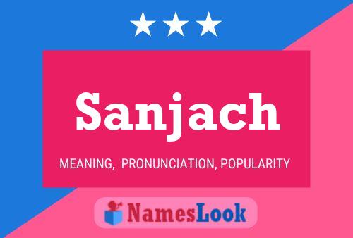 ملصق اسم Sanjach