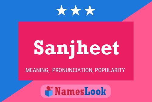 ملصق اسم Sanjheet