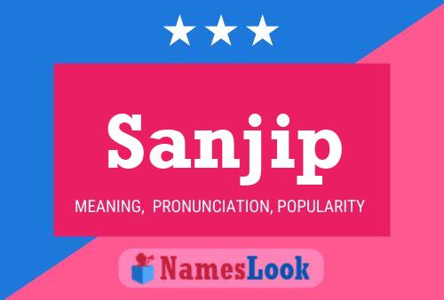 ملصق اسم Sanjip