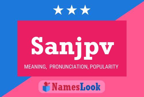 ملصق اسم Sanjpv