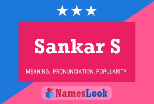 ملصق اسم Sankar S