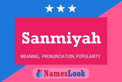 ملصق اسم Sanmiyah