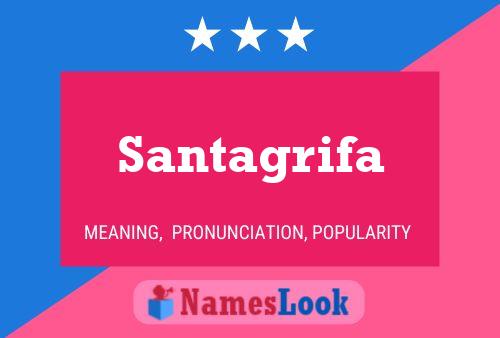 ملصق اسم Santagrifa