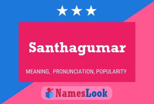 ملصق اسم Santhagumar