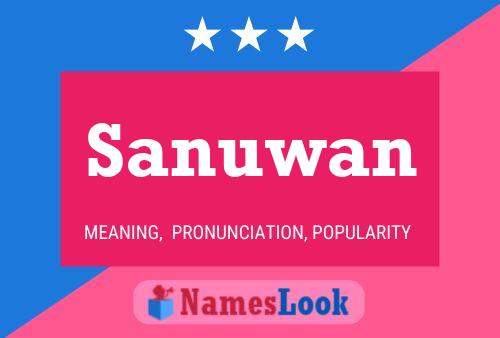 ملصق اسم Sanuwan