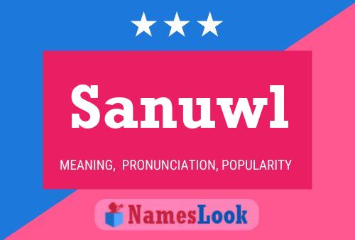 ملصق اسم Sanuwl