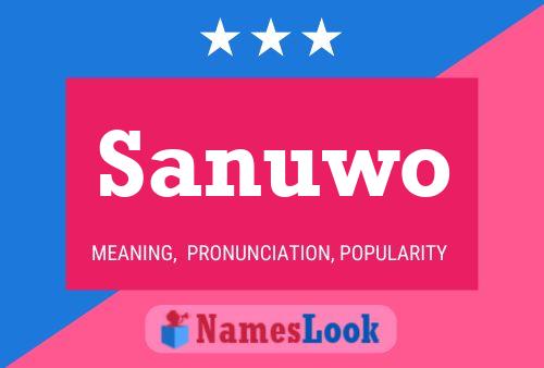 ملصق اسم Sanuwo