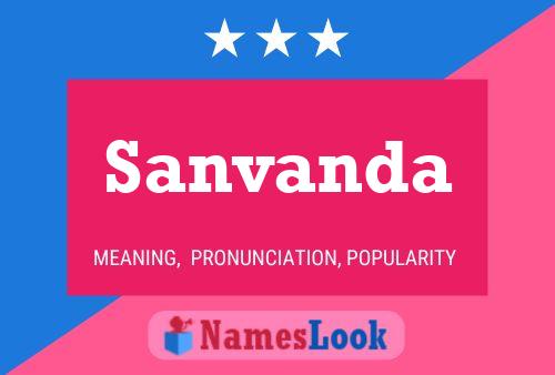 ملصق اسم Sanvanda