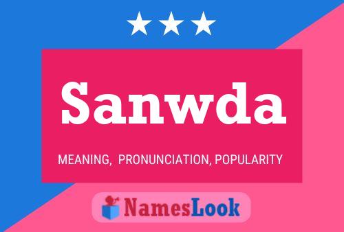 ملصق اسم Sanwda