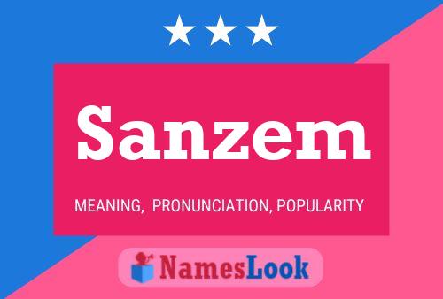 ملصق اسم Sanzem